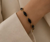Noir Marquise Bracelet