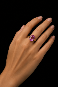 Pink Pantheur Ring