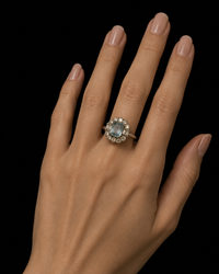 Glacial Halo Ring