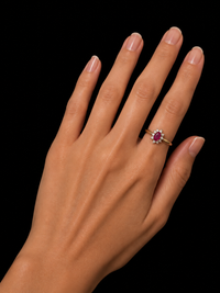 Ruby Étoile Ring