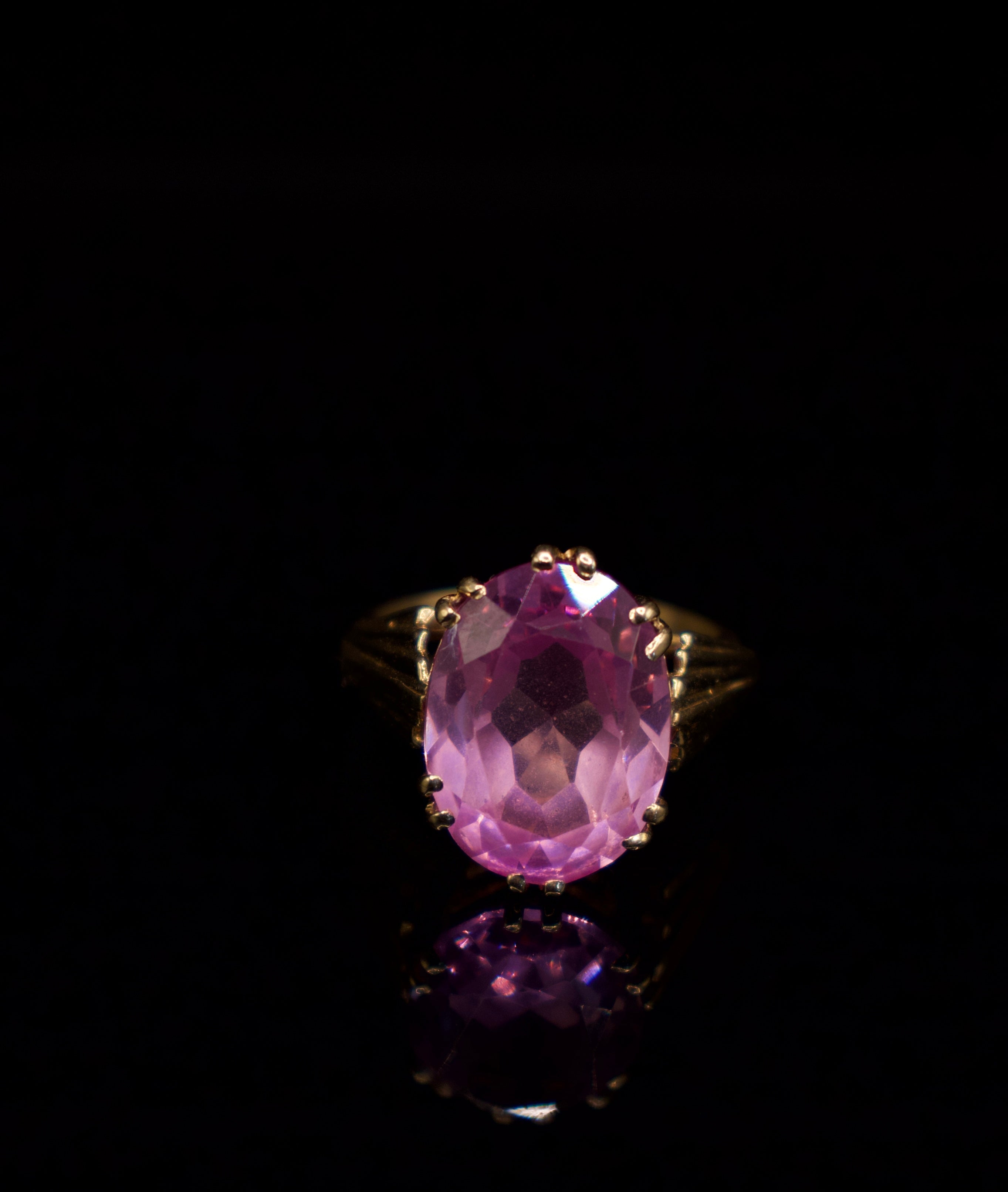 Pink Pantheur Ring