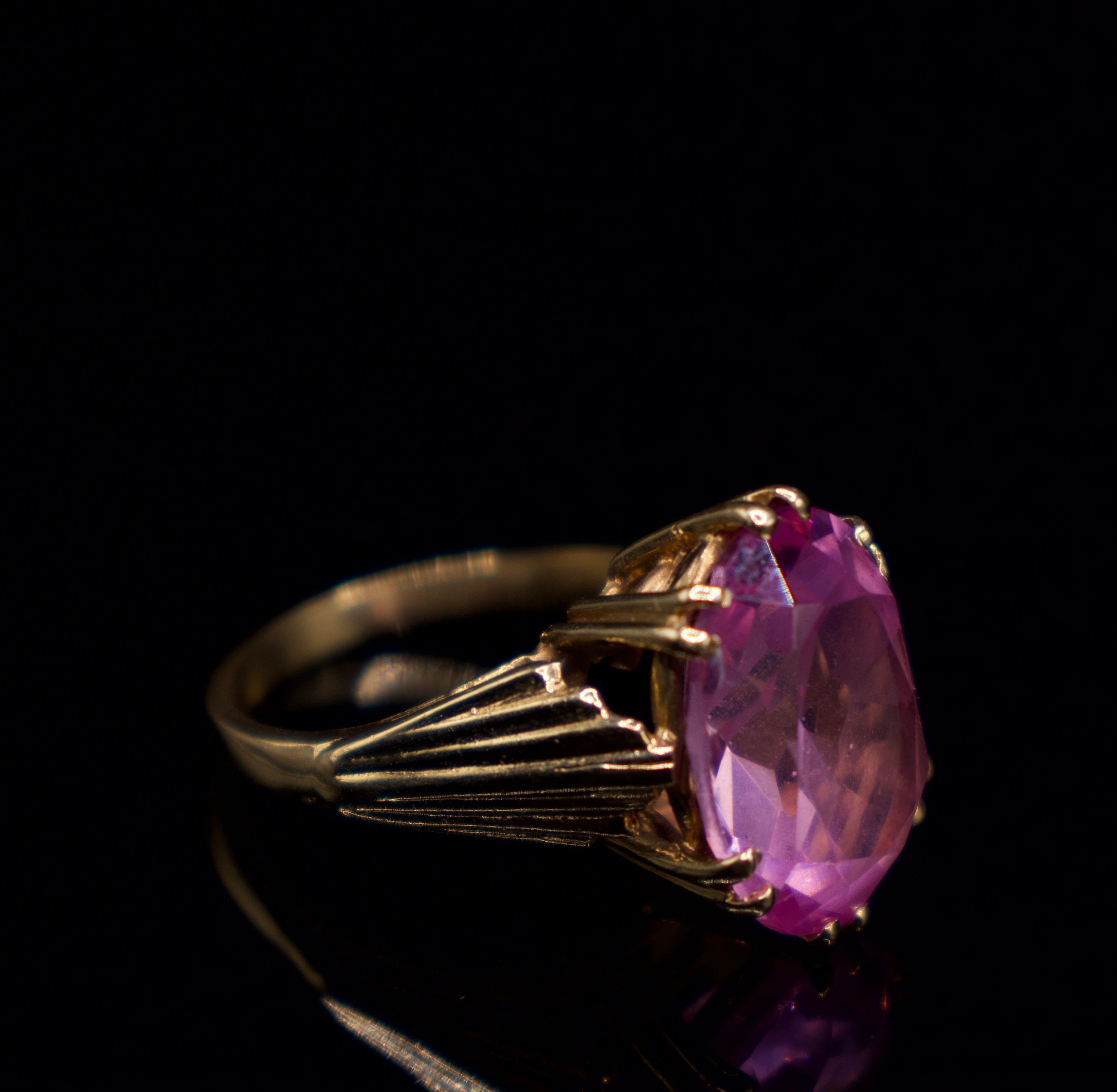 Pink Pantheur Ring