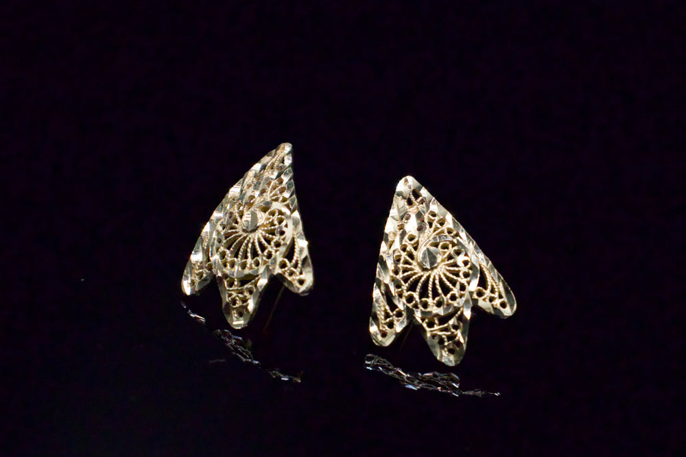 Filigree Lace Studs