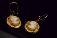 The Duchess Cameo Drop Earrings