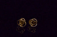 Roseraie Gold Studs