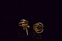 Roseraie Gold Studs