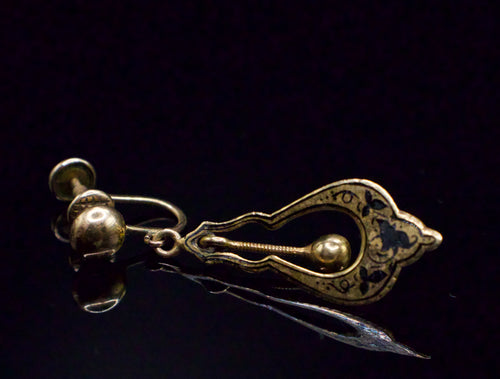 Antique Victorian Echo Drop Earrings