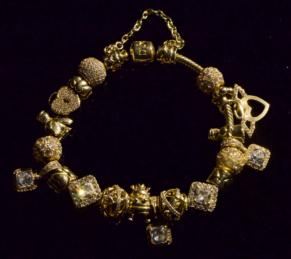 Collectors 14K Pandora Bracelet