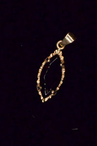 Midnight Marquise Pendant